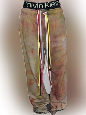 NWOT tie dye French terry size large  brainwashed brand streetwear joggers new 🆕